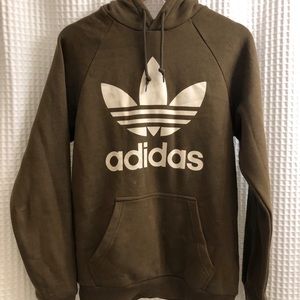 Adidas hoodie olive size small